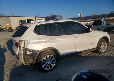 2017 BMW X3 xDrive28I из США, поврежденный, VIN 5UXWX9C57H0T08424